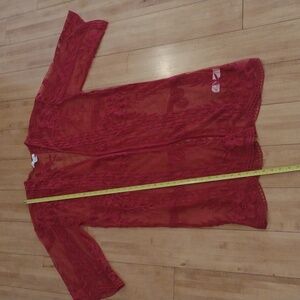 Street Society lace kimono Ptp 22"